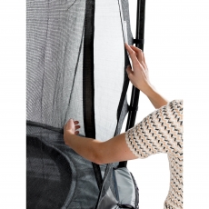 Батут з сіткою Exit Elegant Premium 3050 мм green